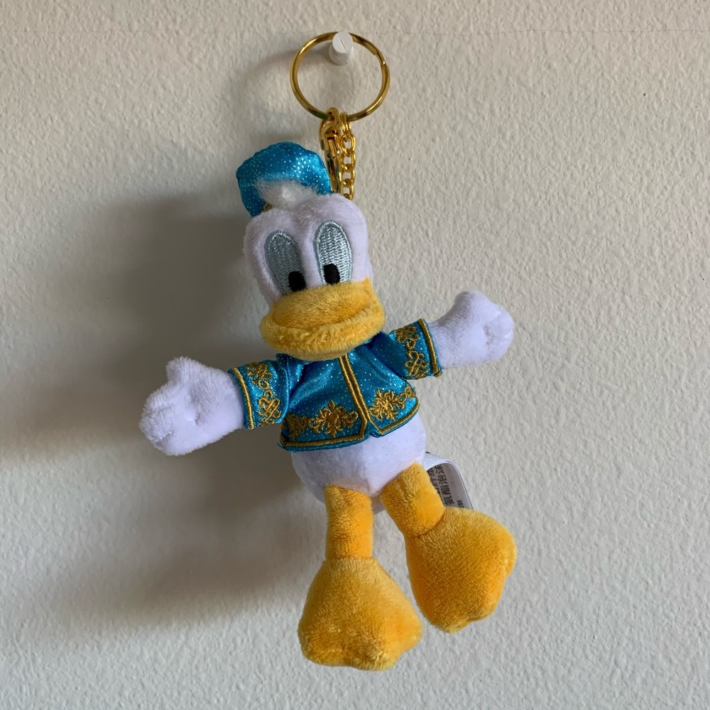 Donald Duck Plush Keychain